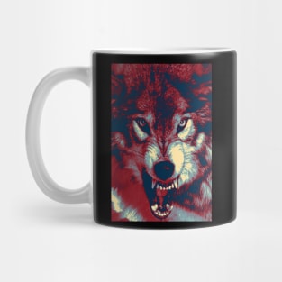 Wolf ayes 02 Mug